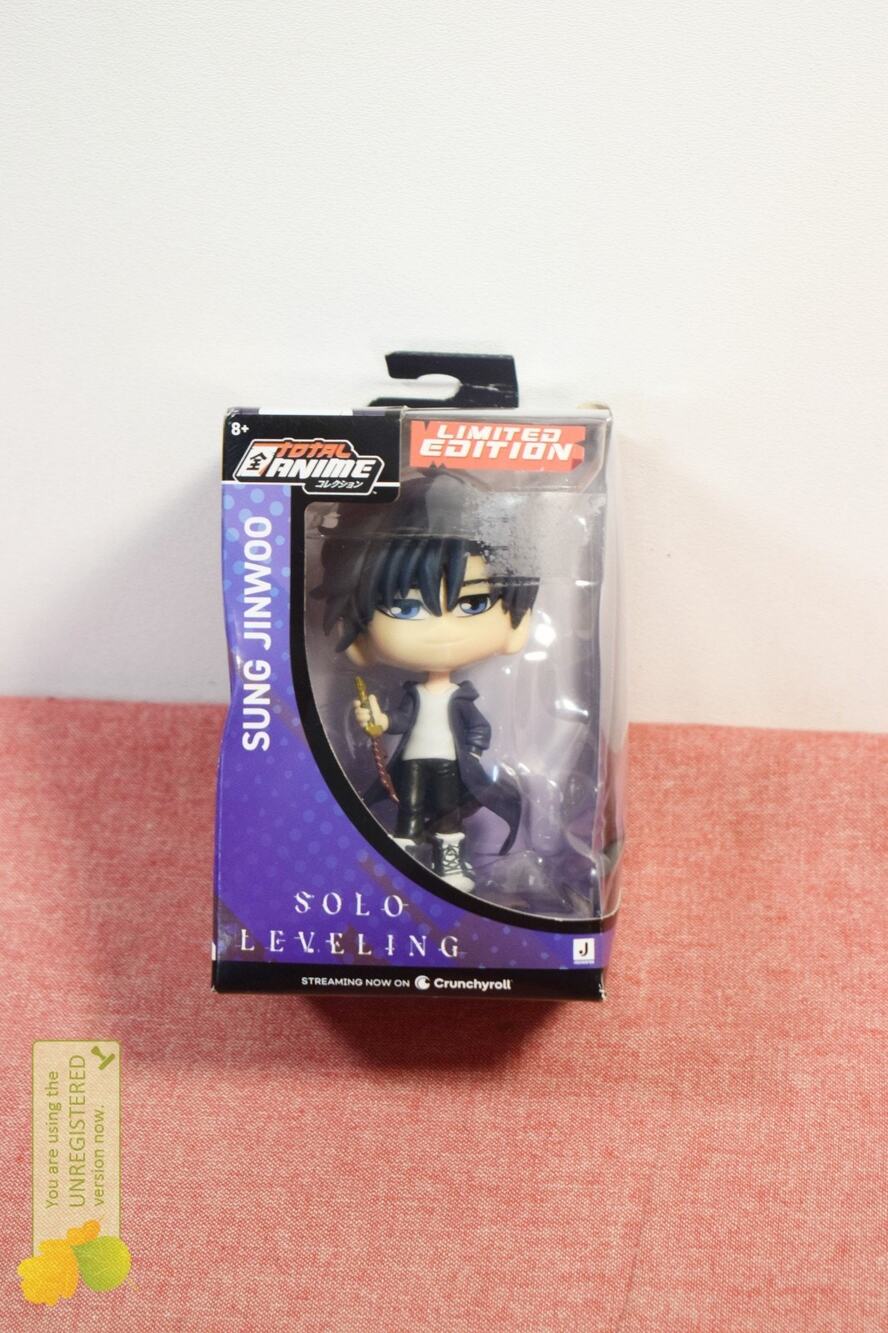Solo Leveling Sung Jinwoo Kawaii Figure with Display Base